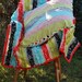 SpringTime Quilt and matching oversized pillow cover set made from Summertime fabrics RUFFLES & DOTS