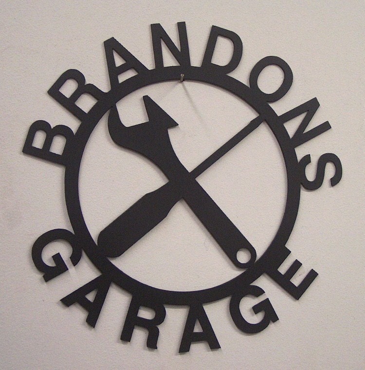 Custom Personalized Garage Sign