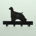 Cocker Spaniel Metal Art Dog Leash or Key Rack - Free USA Shipping