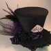 Mad Hatter Mini Top Hats Made to your desire Alice in Wonderland Tea Party
