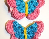 READY TO SHIP - Butterfly Hair Clip Set - (As Pictured)