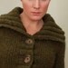 SEDUM // cardigan top down seed stitch sweater knitting pattern PDF