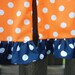 Auburn AU Polka Dot Shirt and Ruffle Pants Set - sizes 6m to 5T.......Too CUTE for little Auburn fans