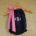 Monogrammed Navy Pillowcase Bubble Romper - sizes 3m - 24m....PERFECT for SUMMER and the BEACH