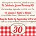 BIRTHDAY INVITATION - Printable 5"x7" Party Invitation Design - Gingham, Picnic - DIY Rustic Birthday Collection - by Make Life Cute