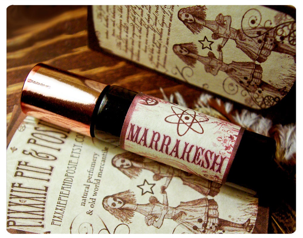 roll on perfume - pixxxie pie's wondrously rolly roll on - natural perfume - 1/3 oz - over 60 aromas to choose from - pick your poison toda