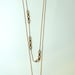 vintage gold mixed chain necklace