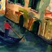 THE GONDOLIER - Watercolor Print