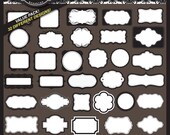 Frames & Labels VALUE PACK for tags, cards, stationary, invitations, scrapbooking and all paper crafts