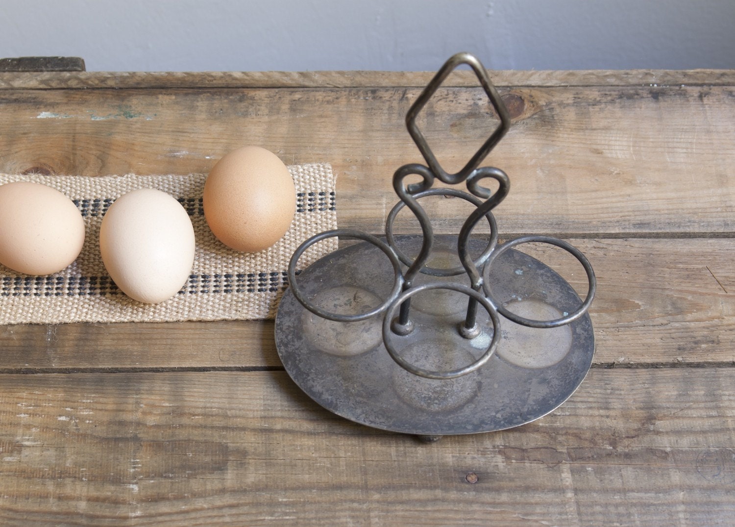 farmhouse basics. vintage cruet frame