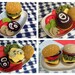 Hamburger Play Food PDF Crochet Pattern