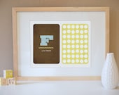 F is for Fruit Alphabet Art Print