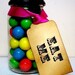 Alice in Wonderland EAT ME Labels/Gift Tags/Hang Tags Cicrus-SET of 10-Ribbon Choice Available