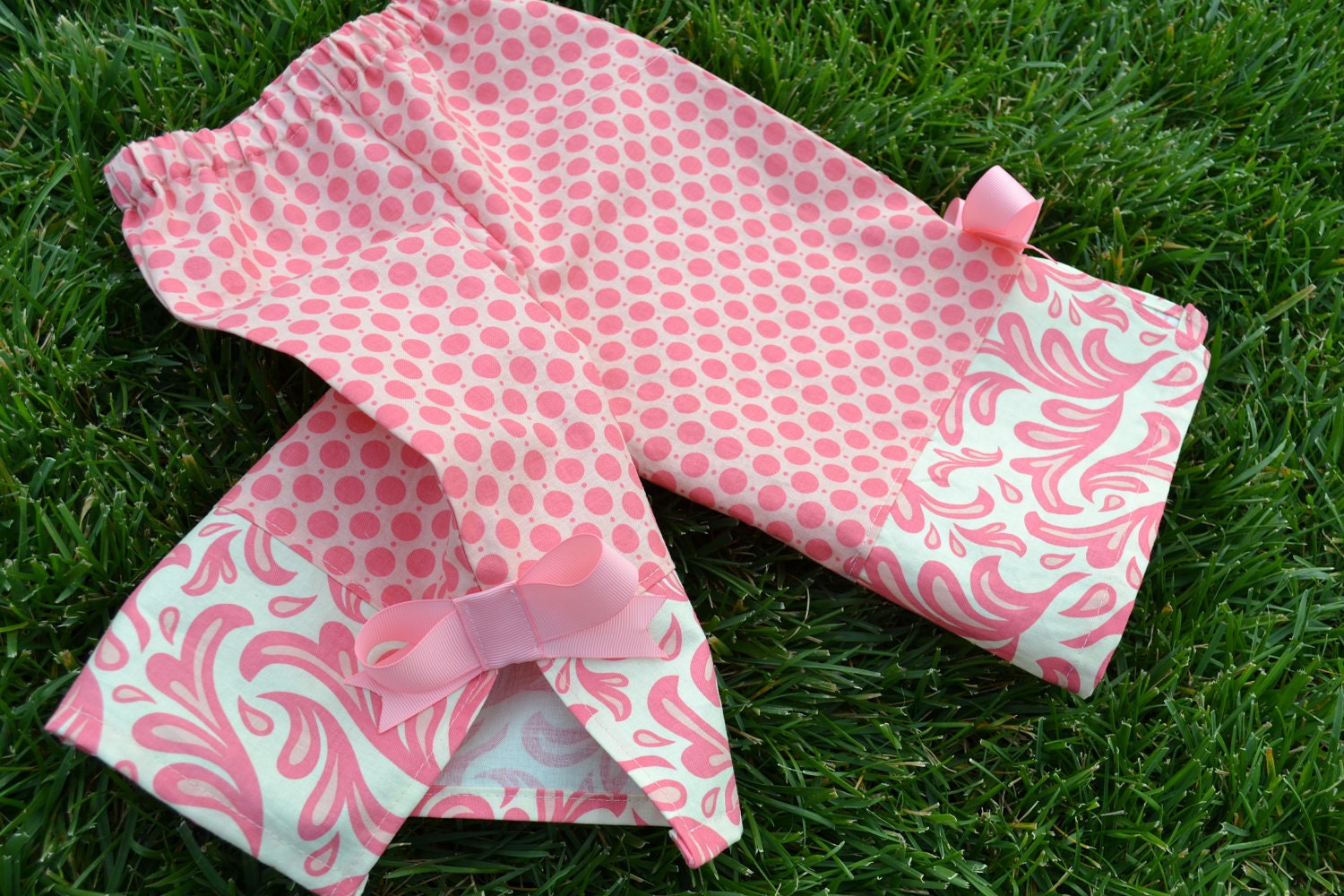 Girls Pants Pattern, PDF Sewing Pattern, Baby Pants Pattern, INSTANT DOWNLOAD, Wide Leg Lil Diva Pants sizes 9m-5T