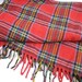 MINT CONDITION Vintage FARIBO Plaid Wool Carriage Blanket