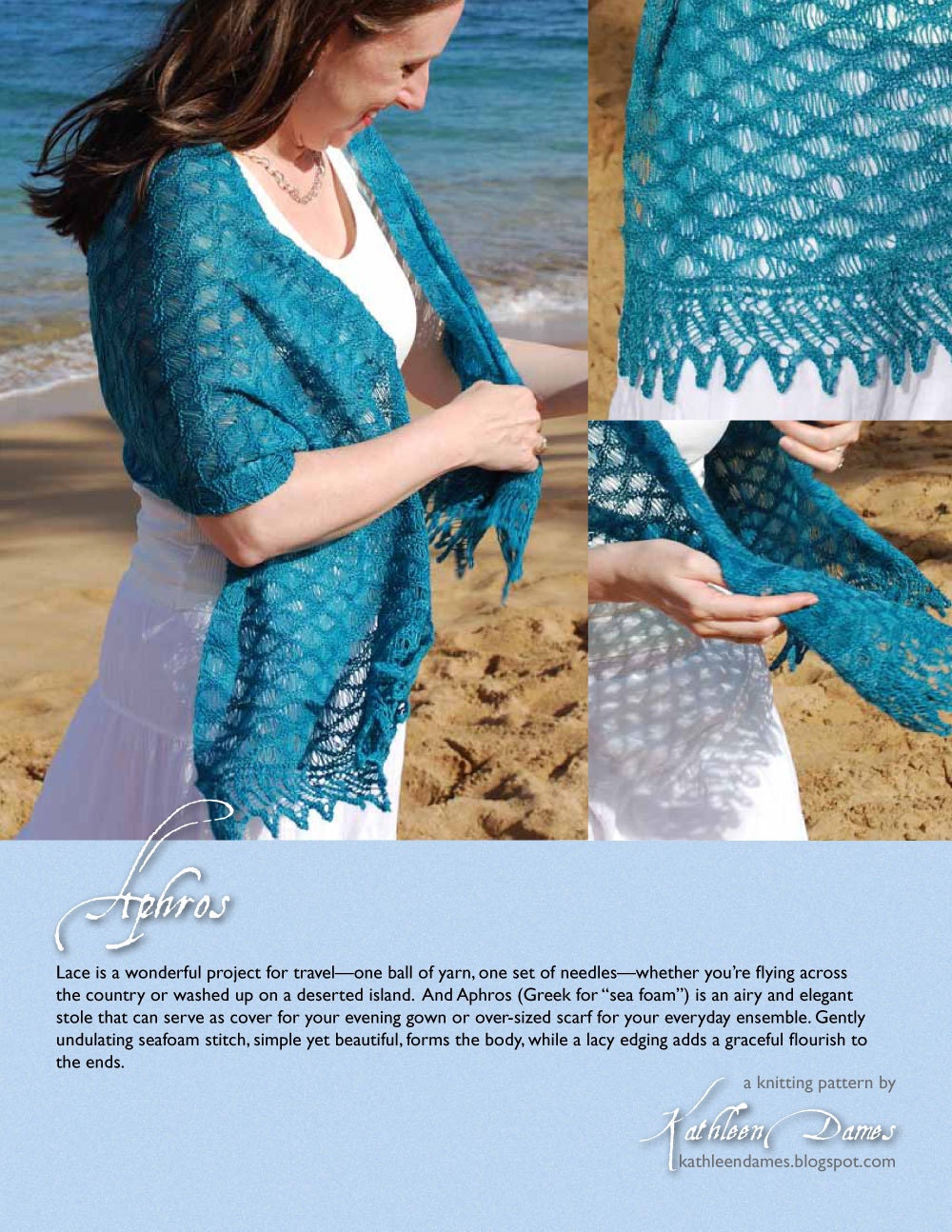 Aphros stole pattern PDF