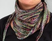 In the Shallows Fancy Shawlette in Walk on the Wild Tide