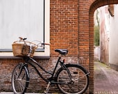 Dutch Bike 2 - Fine Art Photo on 5x5 Bamboo Panel