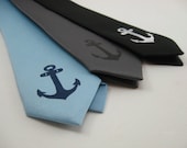 Anchor Skinny Tie