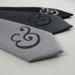 Ampersand Skinny Tie - Italic Style