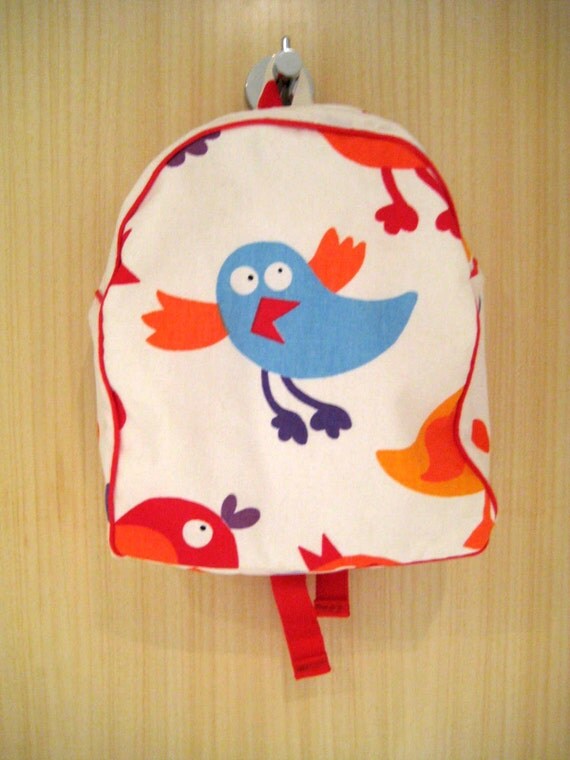 Available now - Bird and Spots Toddler Backpack
