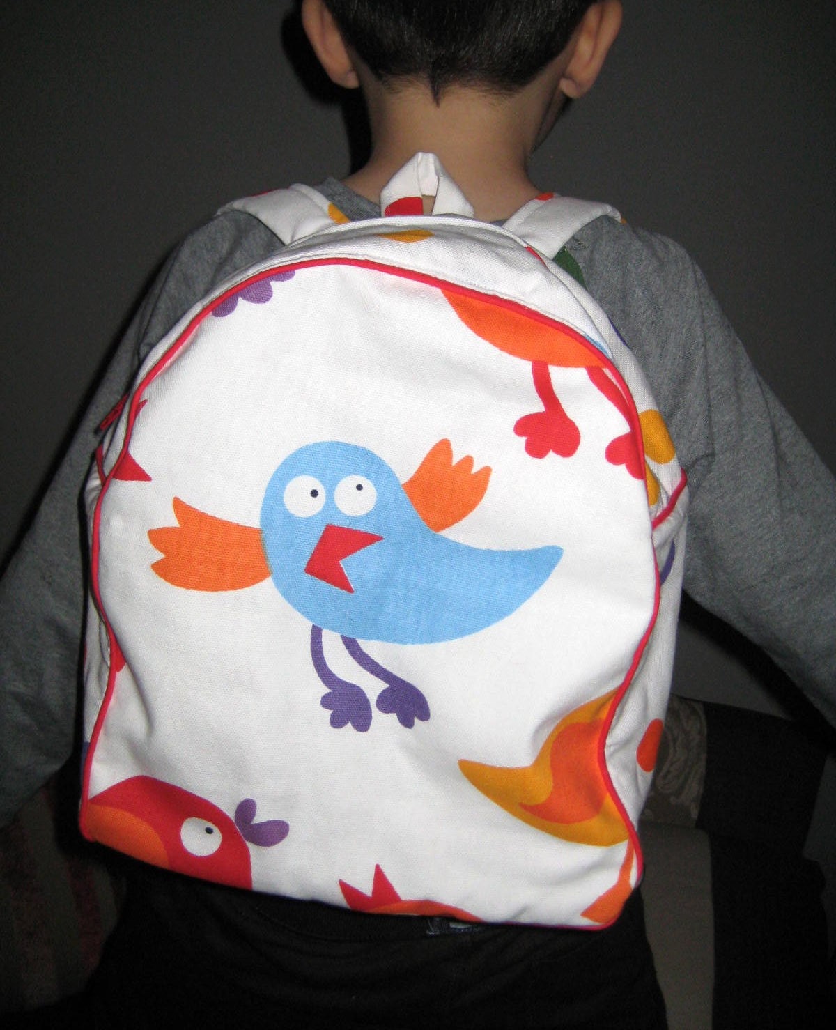 Available now - Bird and Spots Toddler Backpack