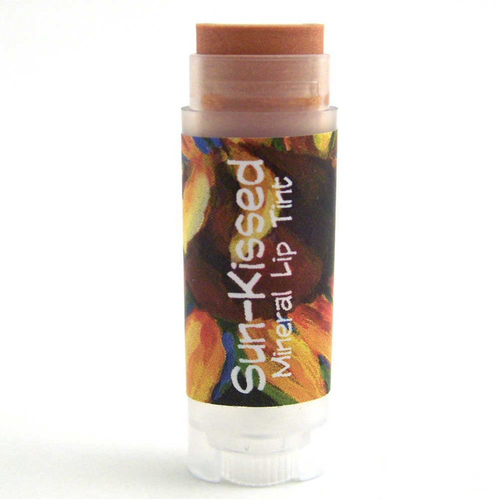 Mineral Lip Tint Shimmer, Sun Kissed, Golden