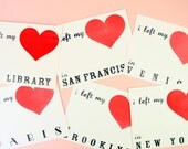 I left my heart in pick your city