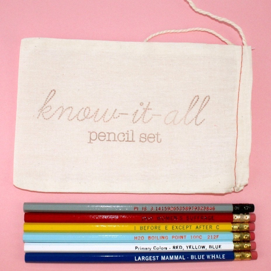 Know It All No. 2 Pencil Set