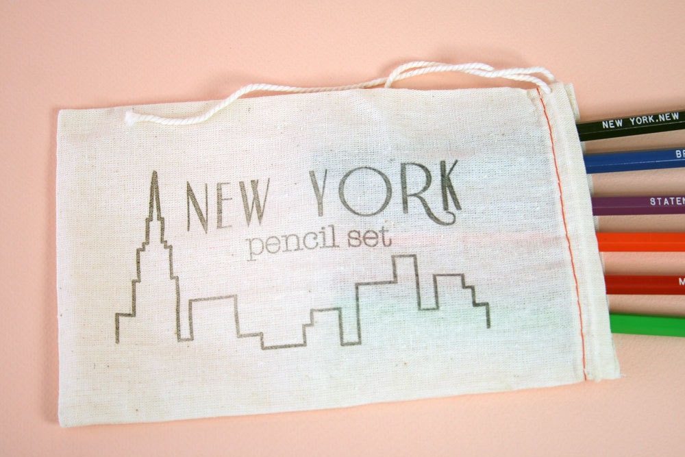 New York Pencil Set