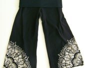 Yoga Pants PDF Pattern - 2 styles - Easy Fit or Fitted Pants - sizes NB, 6m, 12m, 18m, 2t, 3t, 4, 5, 6