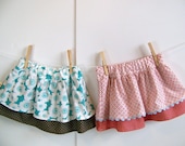 Double Dutch Ruffle Twirl Skirt - PDF Sewing Pattern (Sizes 0-6m, 6-12m, 12-18m, 2-3t, 4-5, 6-7)
