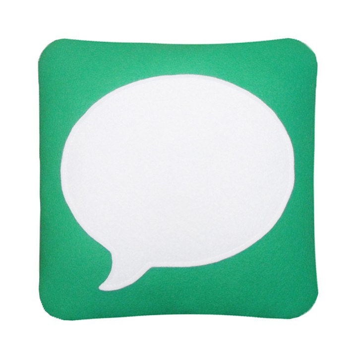 Messages Icon Pillow