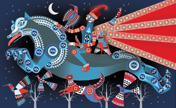 The Chase - LAST COPY giclee print