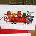 Firetruck Birthday Card