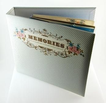 Memories Scrapbook Album with 20 Premade Pages