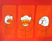 No Evil The Second (Original Painting 24x18)