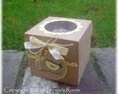 PRB01 Hands Giving Box Template SVG / No Ink Printable PDF - Cupcake box - PR Il_170x135