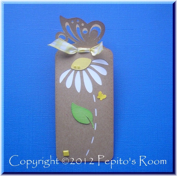 PRA Fluttering Between Accent SVG files - bookmark, gift tag - PR Il_570xn