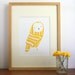 September Owl Illustration - Free US Shipping
