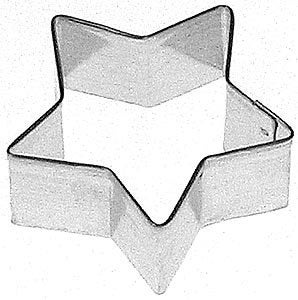 3.5 inches Star Cookie Cutter for Christmas, Military, Scouts, Patriotic, Elections, super star birthday or baby showers, Christmas