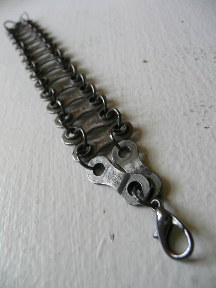 Bike Chain Link Bracelet