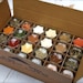 EVERYTHING but the... Spice Kit (24 ORGANIC Spices) Embossed Magnetic Spice Rack. Free Shipping.