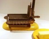 Enameled Butter Slicer - Primitive Farmhouse - SALE