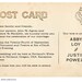 Port of Call - Vintage Postcard Wedding Invitation Sample