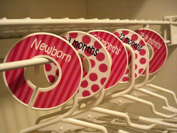 Custom Closet Dividers - POSITIVELY PINK