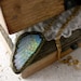 l'aile glorieuse - Iridescent Stained Glass Wing Necklace