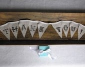 a little linen banner... thank you