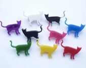 Mini Cat Standing Brooch