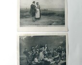 Vintage Perry Pictures Return of the Mayflower The Landing of the Pilgrims 1900s  New York Edition